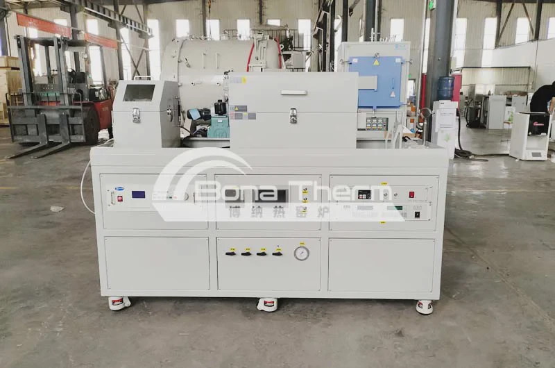 北京某新材料公司定制西安博纳热电炉PECVD系统案例